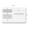 Self Seal Envelopes 500 White NextDayLabels Security Tint Made in USA-1