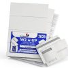 Dutymark W-2 Forms Set for QuickBooks Online 4‑Up Horizontal Paper Tax-0