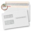 Self Seal Envelopes 50 Pack White 5-3/4 x 9" NextDayLabels Tax Filing-1