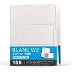 Blue Summit Supplies 2025 3‑Up W‑2 Tax Forms Bundle with Envelopes-0