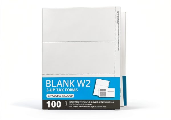 Blue Summit Supplies 2025 3‑Up W‑2 Tax Forms Bundle with Envelopes-0