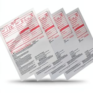 Blissur W-3 Forms 2025 Transmittal – 10 Sheet Pack, 20lb Bond-0
