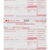 W2 Forms 2025 Bundle by FENTASY 6‑Part Tax Form Pack for 25 Employees-1