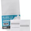 2025 W-2 Forms 4-Up 100 Forms + 100 Envelopes Blue Summit Supplies-0