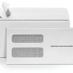 Blue Summit 1099 NEC Envelopes Small 500 Count Self-Seal Security Tint-0