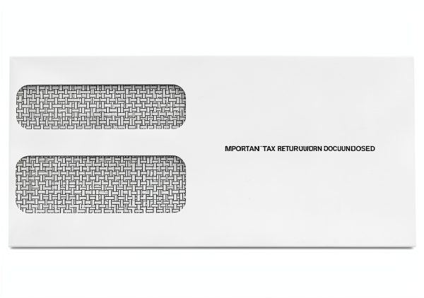 Blue Summit 1099 NEC Envelopes Small 500 Count Self-Seal Security Tint-6