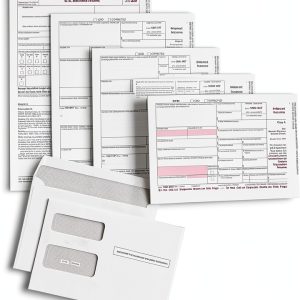 Dutymark 1099-INT Income Tax Form Value Pack 10 Sets with Envelopes-0