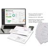 W2 Tax Form Bundle 2025 Blue Summit 4 Part Set for 25 Employees-3