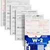 Dutymark W2 Tax Forms 2025 6-Part Laser Set - 25 Employee Value Pack-0