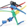 Multimeter Test Hook Clips Sumnacon 10‑Piece Leads 5 Colors 20AWG-3