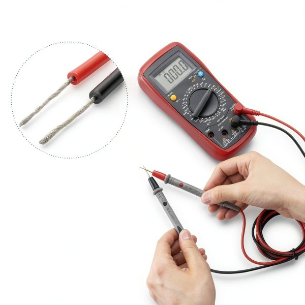 Professional Multimeter Test Leads 1000V 20A 40.5in, Heavy Duty Silicone Test Leads with Ultra-Hard Gold-Plated Test Probes, 0.16in/4mm Banana Plugs for Fluke/AstroAI/INNOVA/Klein Multimeter-0