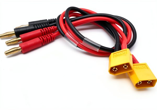 XT60 Connector Plug FLY RC Adapter with 4mm Banana Plugs Pack of 2-0