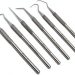 Stainless Steel Micro Probe Set 6‑Piece 5.5" A2ZSCILAB Precision-0