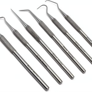 Stainless Steel Micro Probe Set 6‑Piece 5.5" A2ZSCILAB Precision-0