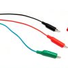 ANDRSAN 3-wire 20-ft Retractable Test Leads 18 Gauge Alligator Clips-3