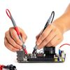 Multimeter Test Leads AstroAI 8 Piece Set Alligator Clips Mini Hooks-6