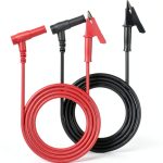Multimeter Alligator Clips Test Leads CNHIDEE 3ft 14AWG Plug Set-0