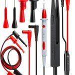 Electrical Multimeter Test Leads Set with Alligator Clips Test Hook Test Probes Lead Professional Kit 1000V 10A CAT.II-0