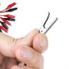 Alligator Clips 4 group 1m Test Leads by Romeda Red/Black-3
