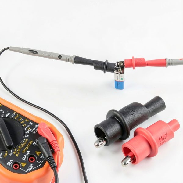 Electrical Multimeter Test Leads Set with Alligator Clips Test Hook Test Probes Lead Professional Kit 1000V 10A CAT.II-7