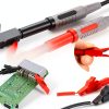 Bionso 25 piece Multimeter Leads Kit Gold Plated Probes Clips Leads-4
