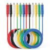 Sumnacon Magnetic Jumper Wires 6pc 20AWG Silicone Leads for HVAC-0
