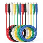 Sumnacon Magnetic Jumper Wires 6pc 20AWG Silicone Leads for HVAC-0